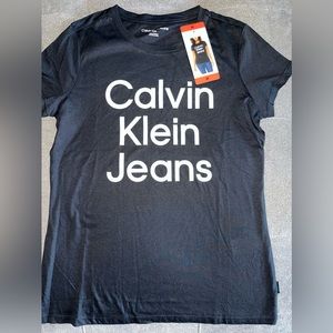 CK Jeans Logo T Shirt Size Medium NWT